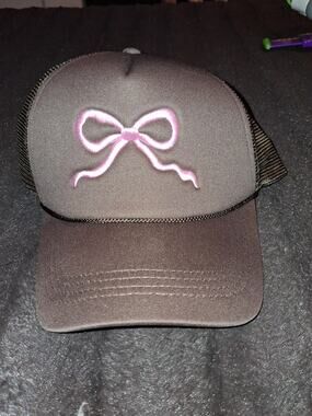 Pink lily hat